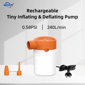 GR-110 pump for inflatable 3 nozzles 110-240v AC inflatable bed pump 275L/min air mattress camping mats water floats