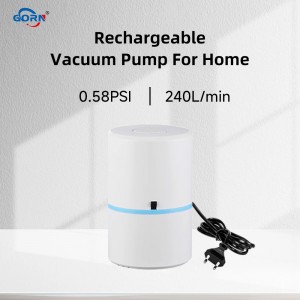 GR-202U Electric Vacuum Suction Pump Portable Mini Air Pump Storage Bag Pump for Storage Bag Compression Bag Backpack Luggage