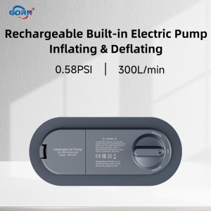 GR-616 Built-in Pump Air Beds, Rechargeable AC Internal Pump, 0.58 PSI, 300 L/min, Fast Inflate And Deflate, Air Pump Supplier, Manufacturer